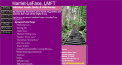 Desktop Screenshot of harrietlaface.com
